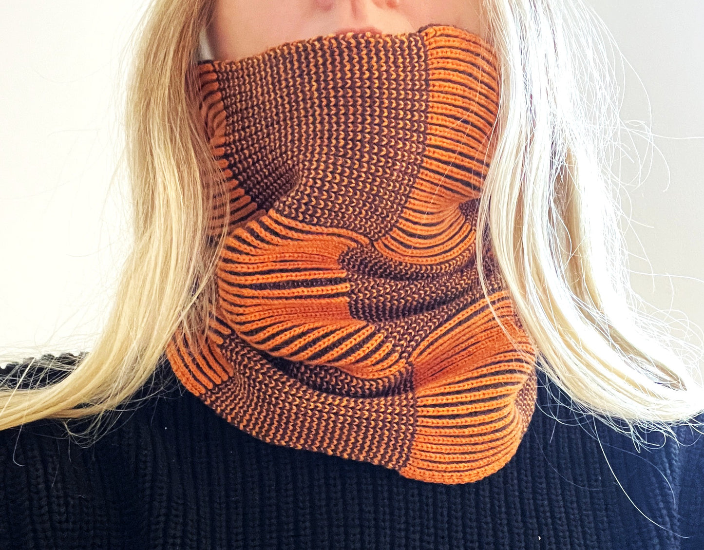Big repeats neck snood