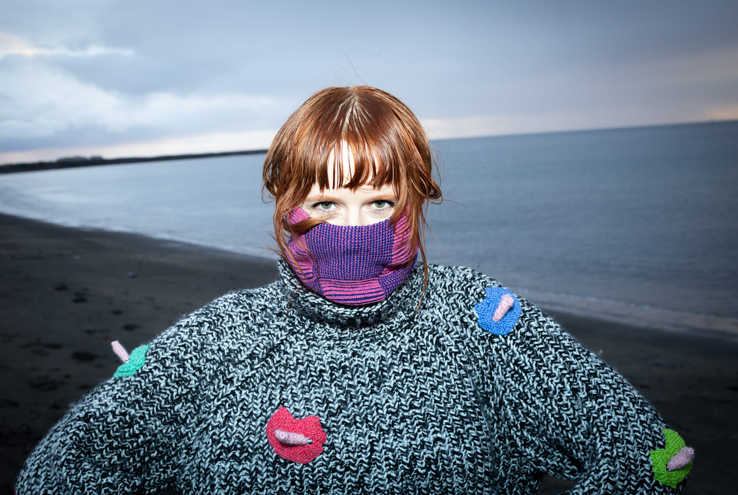 Big repeats neck snood