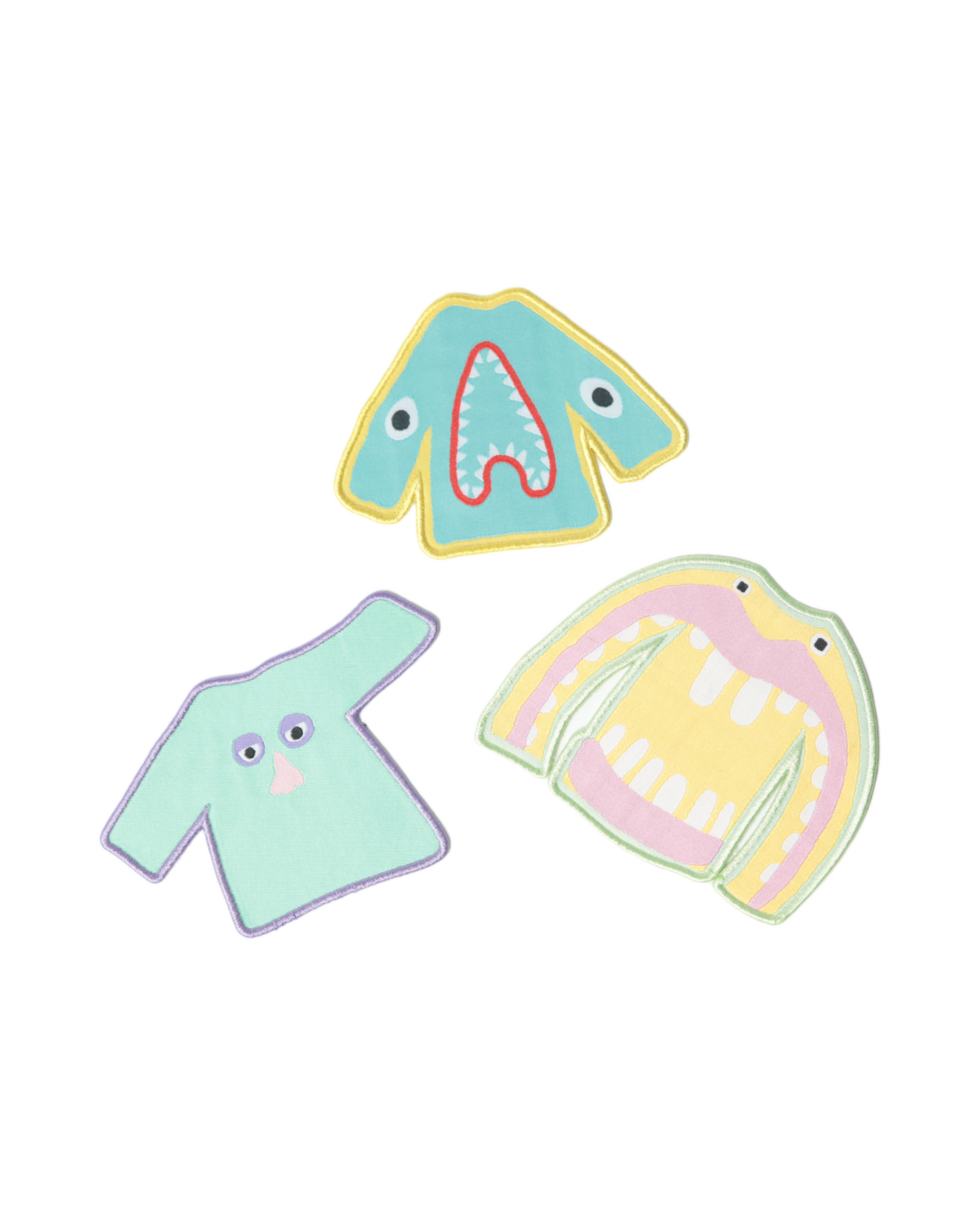 Sweater patch trio